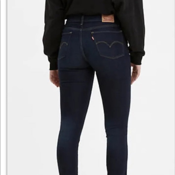 711 Skinny Jeans - Blauw / Indigo Ridge Sz 29x30 - Picture 4 of 5